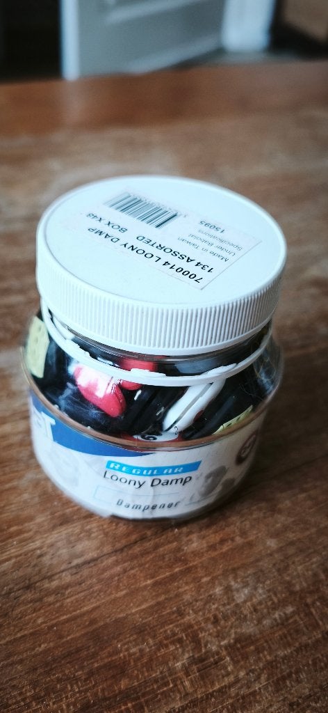 Babolat Loony Damp tennis dempers – Pot vol trillingsdempers, Sport en Fitness, Tennis, Verzenden, Zo goed als nieuw, Racket, Babolat