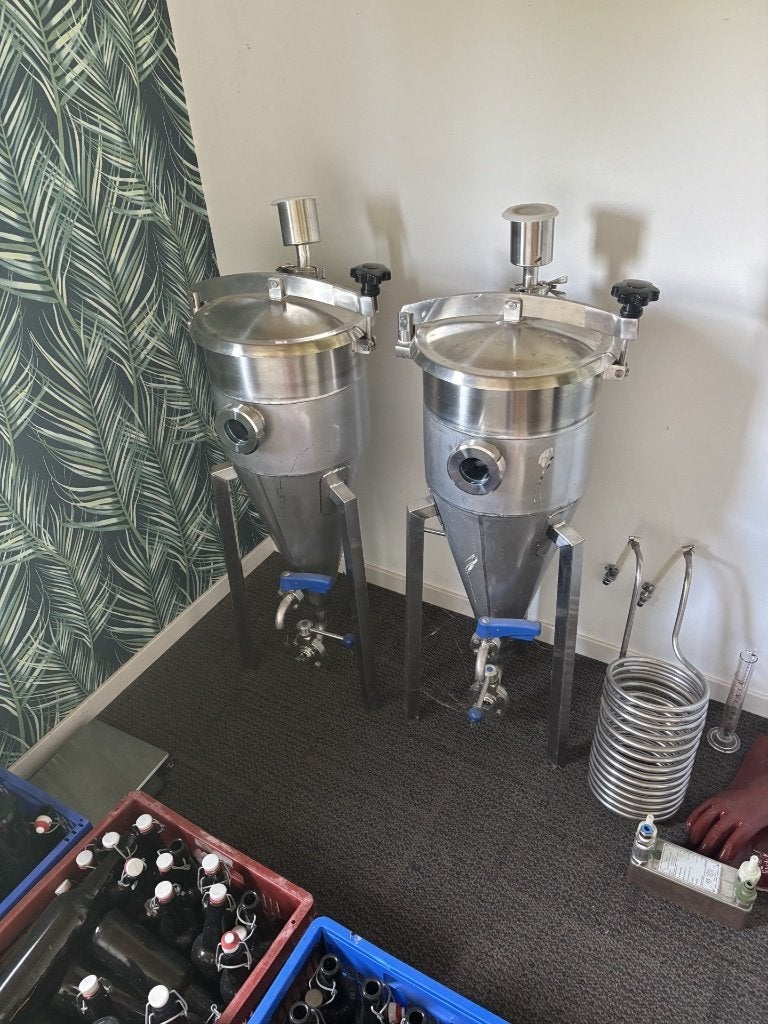complete bierbrouw set, Hobby en Vrije tijd, Ophalen, Zo goed als nieuw