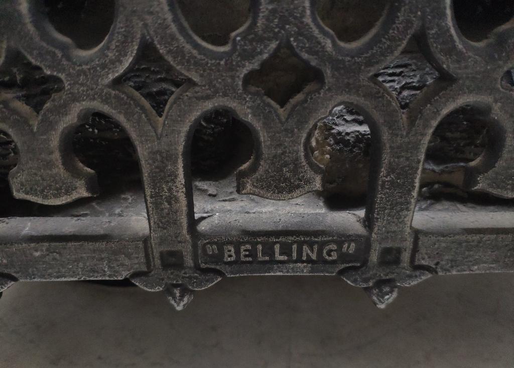 Belling Medieval vintage elektrische sfeerhaard, Ophalen, Gebruikt, Vrijstaande haard, Elektrische haard