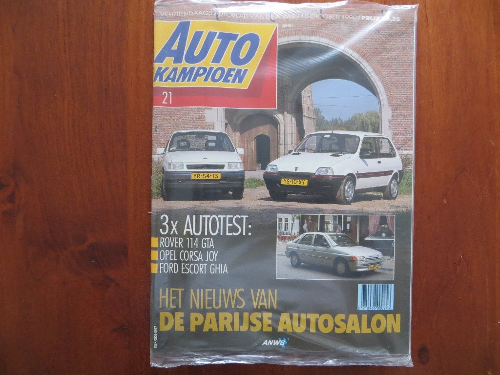 Autokampioen 21 1990 Polo, Escort, Rover 114, Corsa, Avanti, Ophalen of Verzenden, Nieuw, Volkswagen
