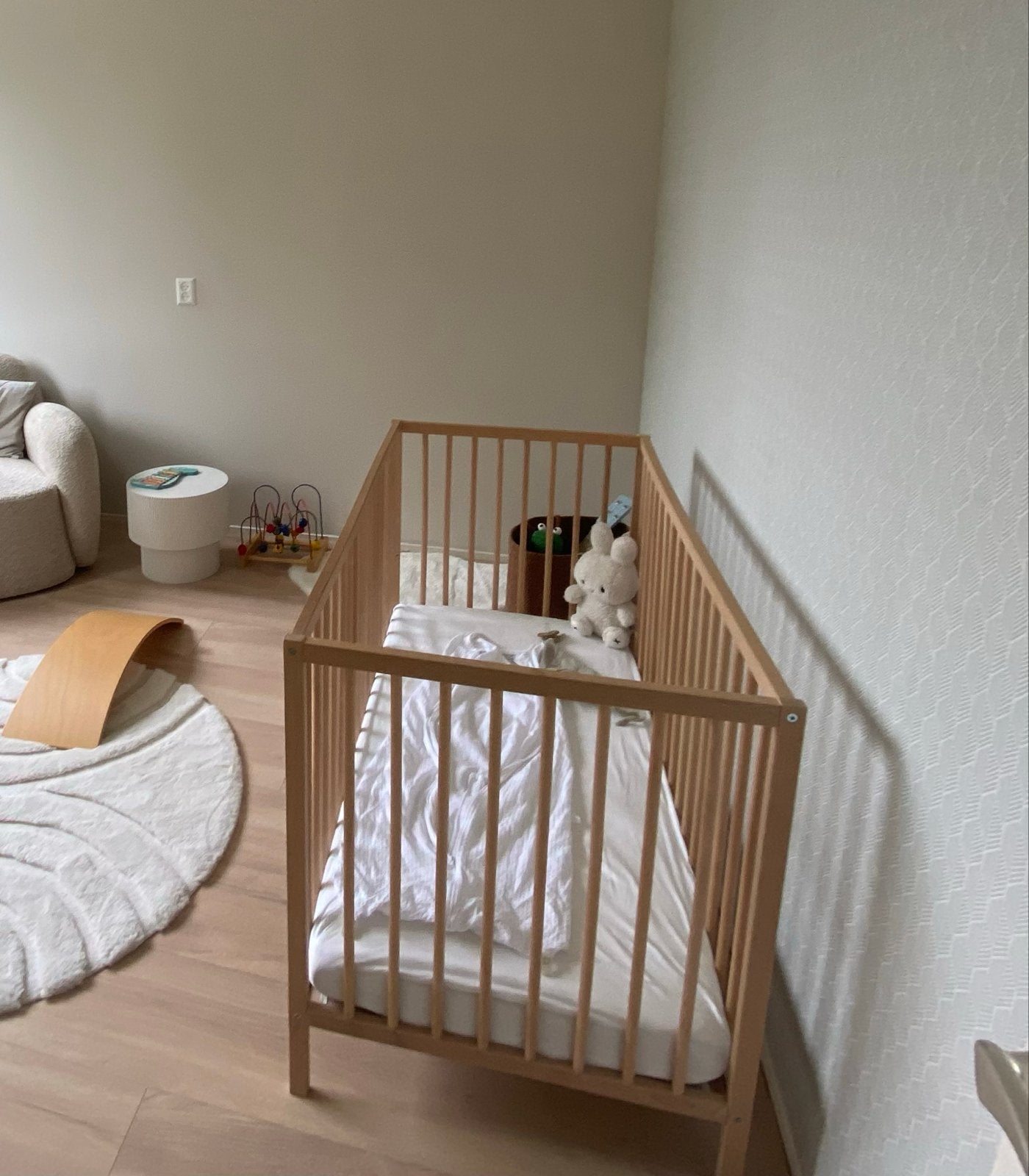 Ikea Sniglar ledikant (60x120) met Drommande matras, Ophalen, Gebruikt, Minder dan 140 cm, Matras