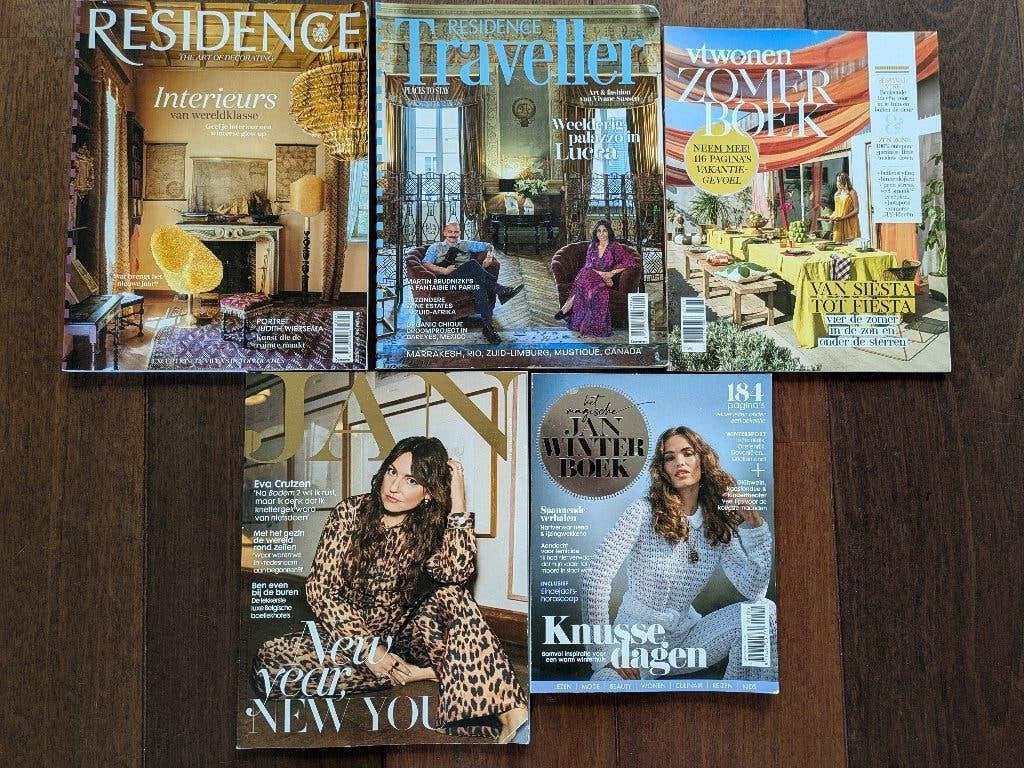 Residence, Residence Traveller, Jan, VT Wonen zomerboek, Ophalen of Verzenden, Gelezen, Glossy