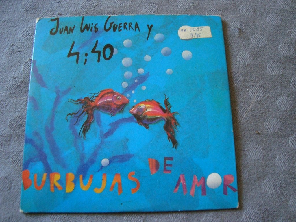 Juan luis guerra y 4;40 - burbujas de amor cd single, Ophalen of Verzenden, Zo goed als nieuw, Overige genres