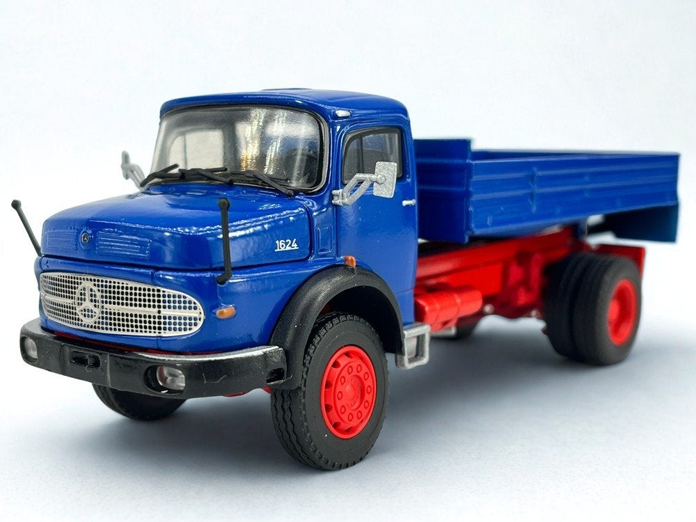 MERCEDES BENZ RUNDHAUBER KIPPER 1:50, Ophalen of Verzenden, Nieuw, Bus of Vrachtwagen, Conrad