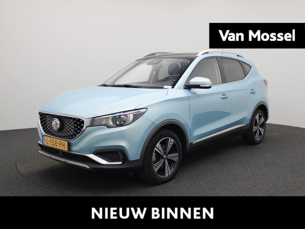 MG ZS EV Luxury 45 kWh | Navi | Leder | Panoramadak | Camera, Auto's, MG, Gebruikt, 143 pk, 1507 kg, 263 km