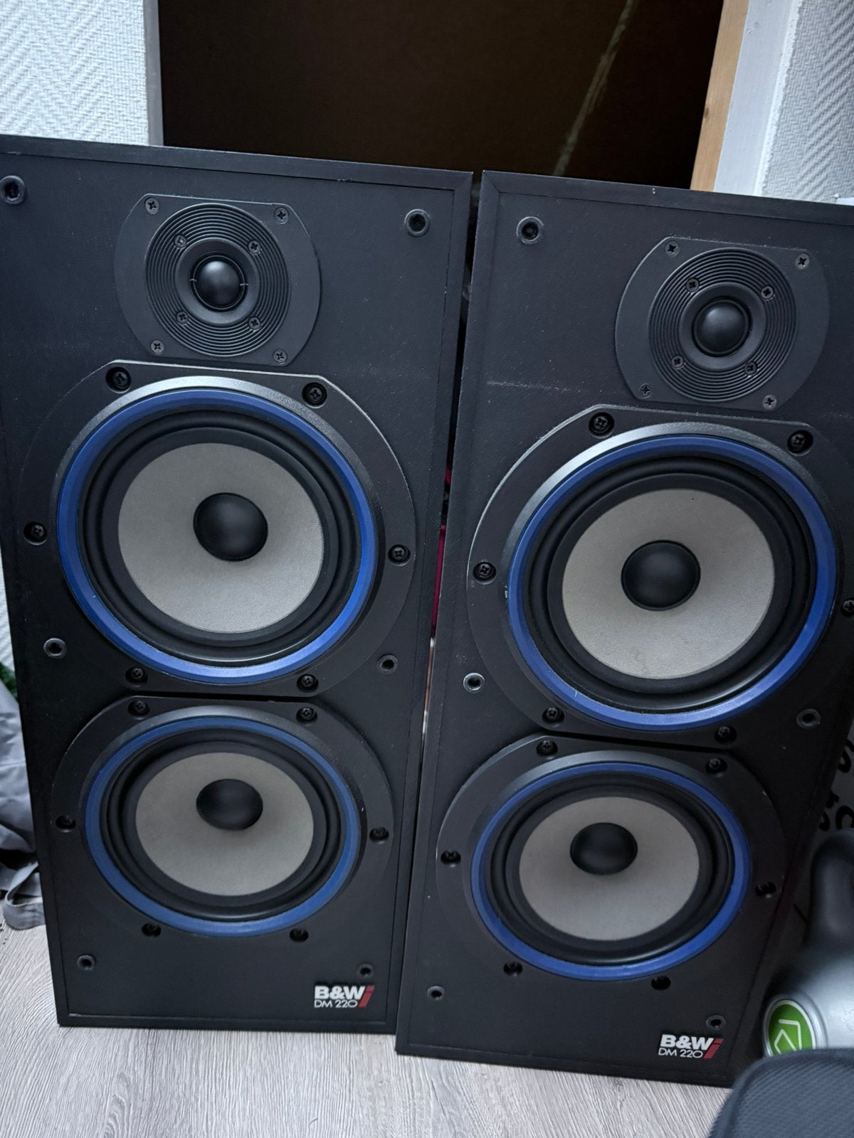 b&w speakers, Ophalen of Verzenden, 120 watt of meer, Front, Rear of Stereo speakers, Overige merken