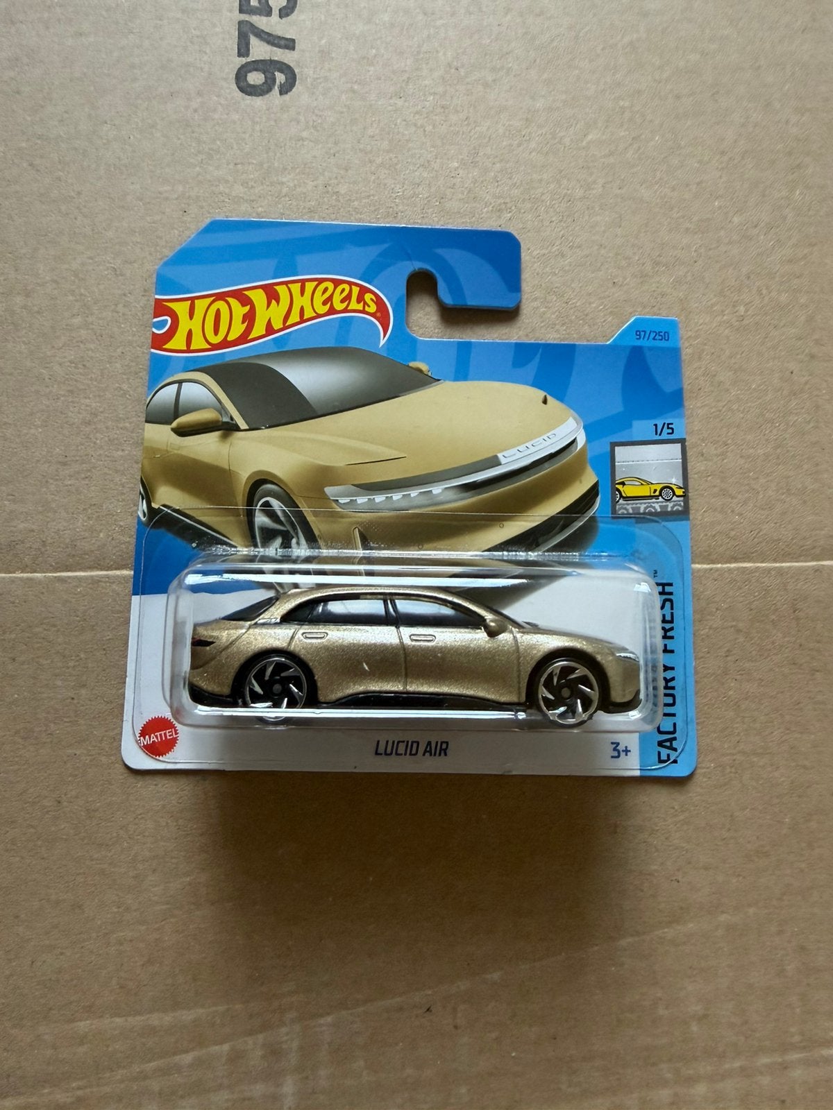 Hot wheels Lucid air 90, Ophalen of Verzenden, Zo goed als nieuw, Auto