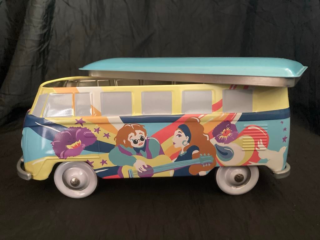 Blik hippie Volkswagenbus, Ophalen of Verzenden, Zo goed als nieuw