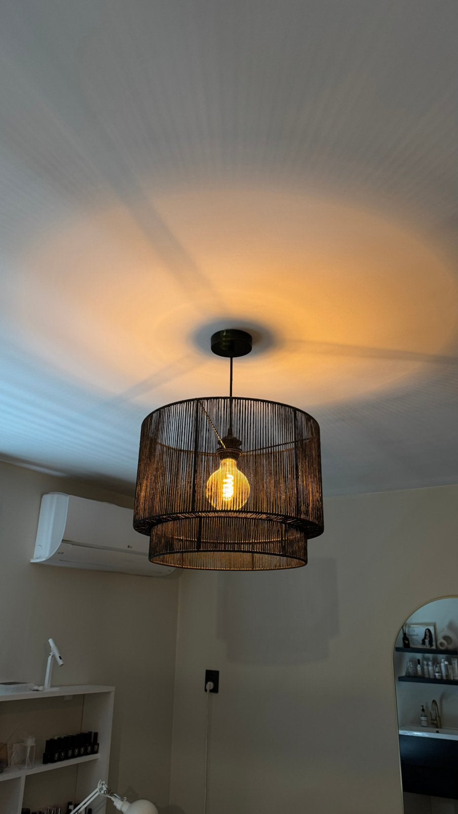 Hanglamp in nette staat, Huis en Inrichting, Ophalen of Verzenden, Zo goed als nieuw
