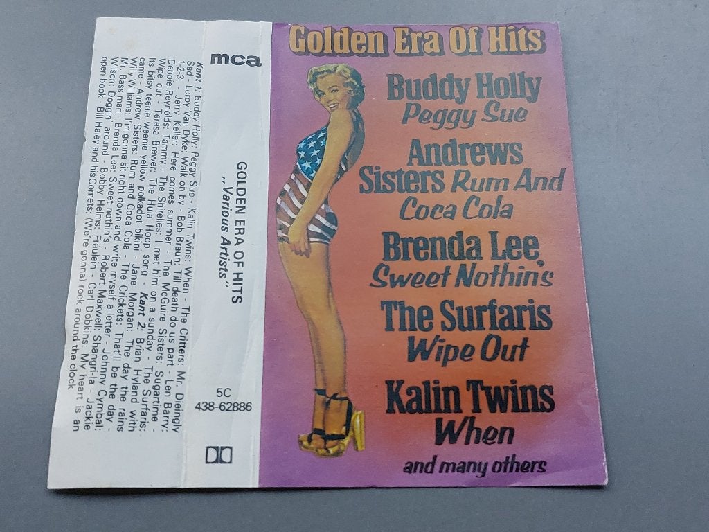 GOLDEN ERA OF HITS (MC), Ophalen of Verzenden, Zo goed als nieuw, Origineel, 1 bandje