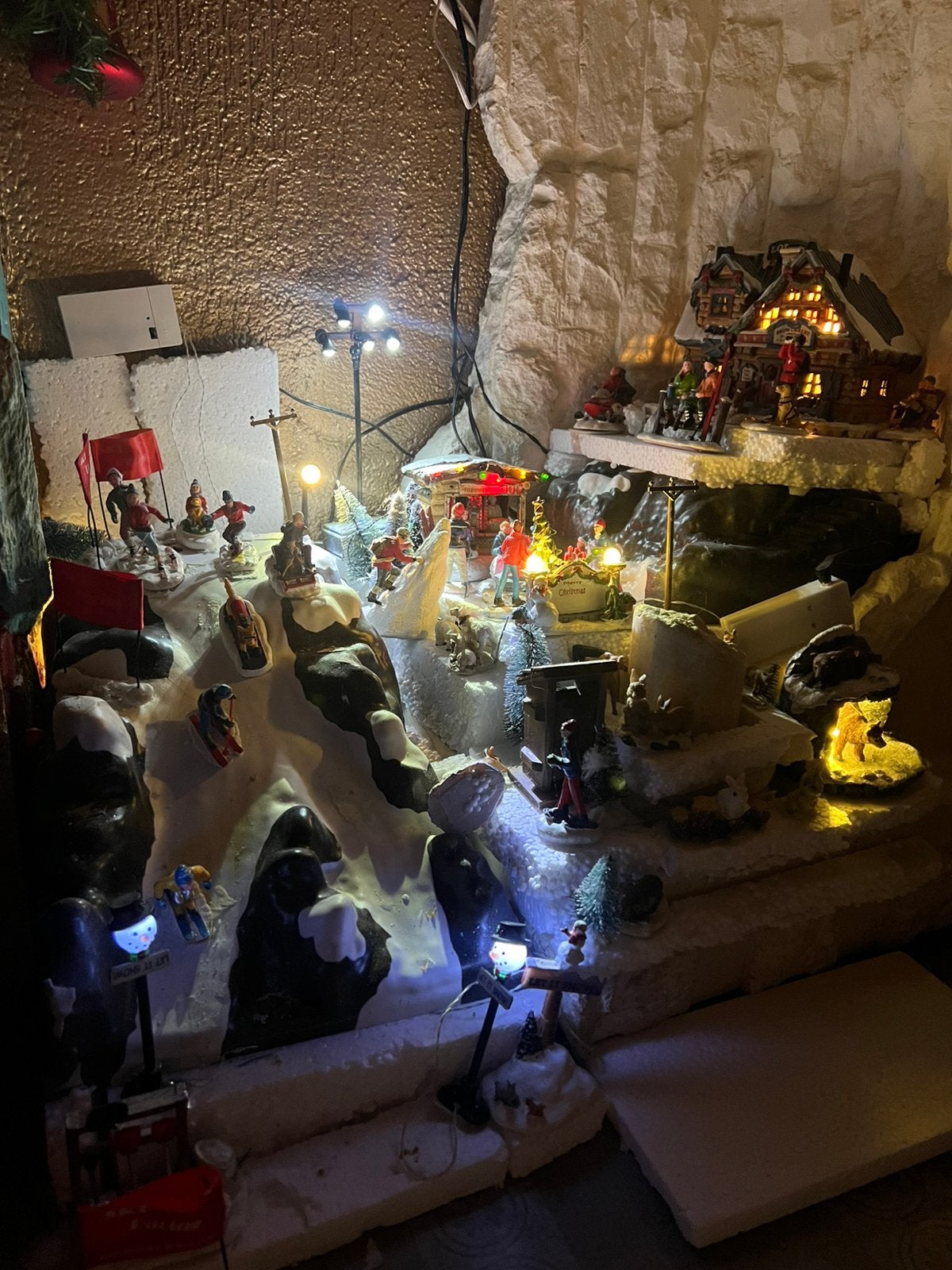 Kerst huisjes figuurtjes, Diversen, Ophalen of Verzenden, Zo goed als nieuw