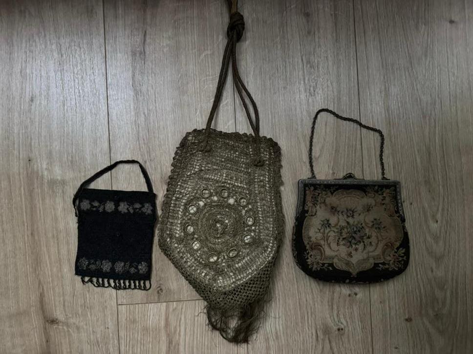 3 dames avond tasjes, begin 1900, Ophalen of Verzenden, Dames