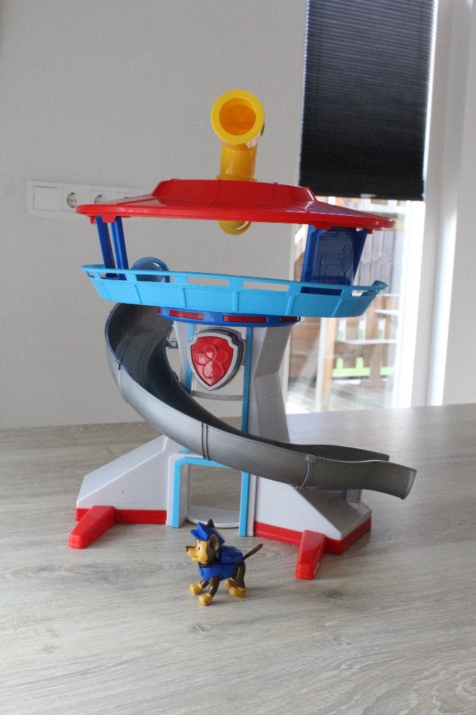Paw Patrol uitkijktoren met Chase, Kinderen en Baby's, Speelgoed | Actiefiguren, Ophalen, Zo goed als nieuw
