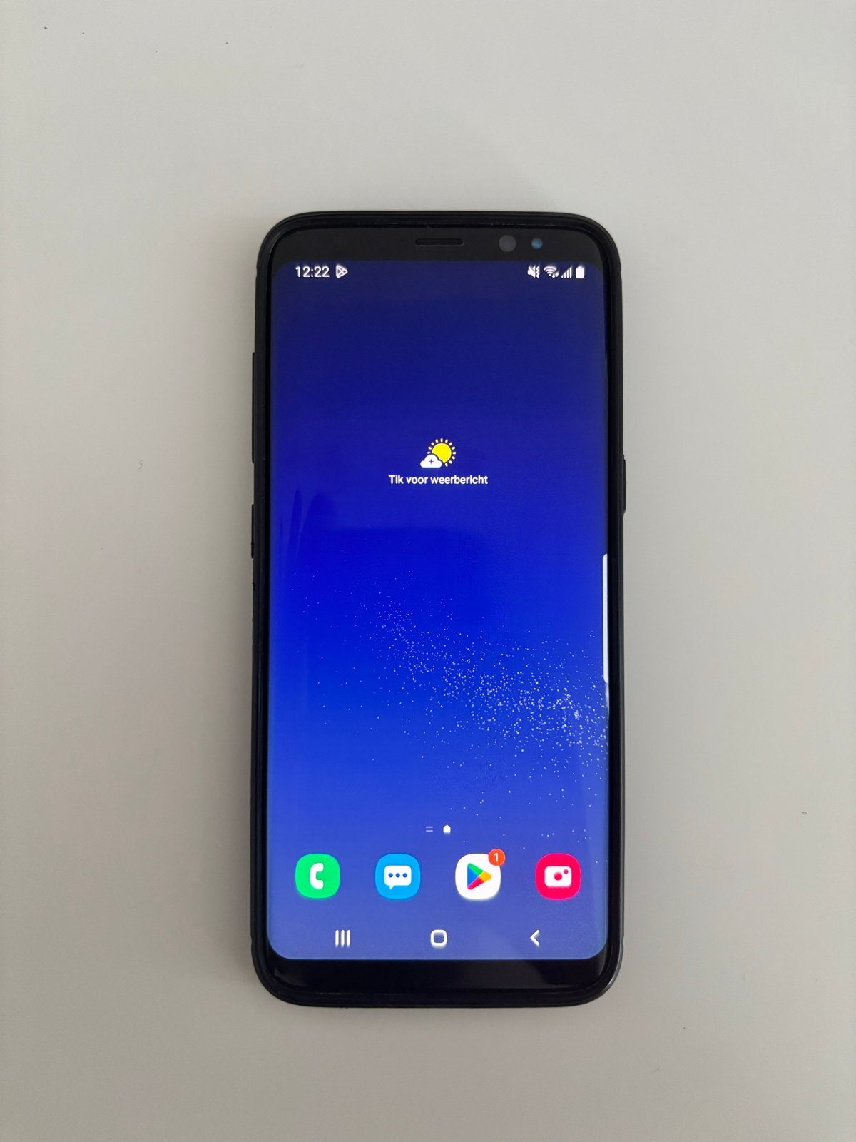 Samsung S8 met mooie hoes, Telecommunicatie, Mobiele telefoons | Samsung, Gebruikt, Zwart, Touchscreen, Ophalen of Verzenden