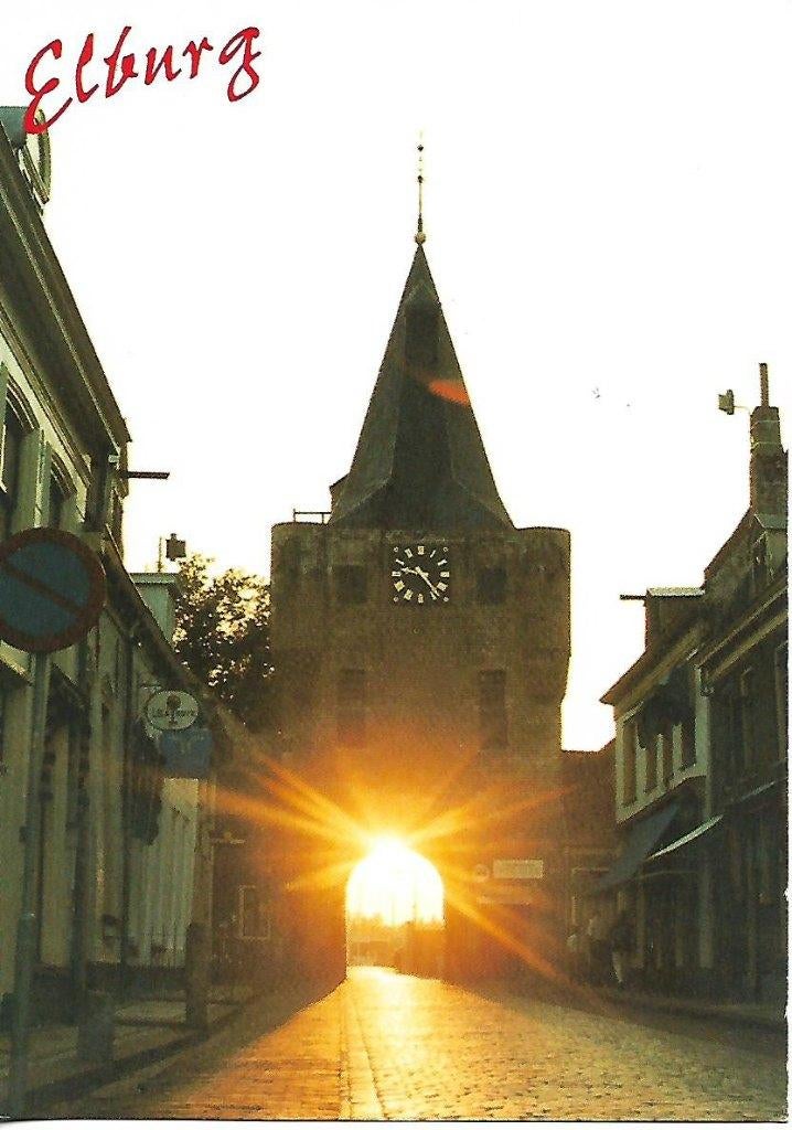 Elburg- -Vispoort., Verzenden, 1980 tot heden, Gelopen, Gelderland