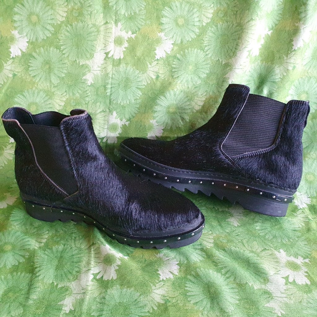 ROA Chelsea boots enkellaarsjes zwart leer mt 37 enkel laars, Zwart, Lage of Enkellaarzen, Ophalen of Verzenden, Zo goed als nieuw