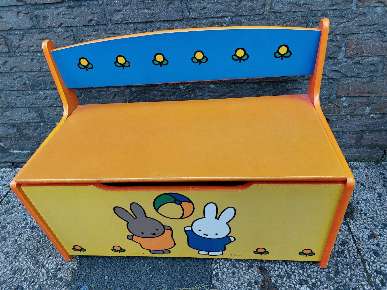 Nijntje opbergbankje -- Dick Bruna € 10, Ophalen, Gebruikt, Overige typen