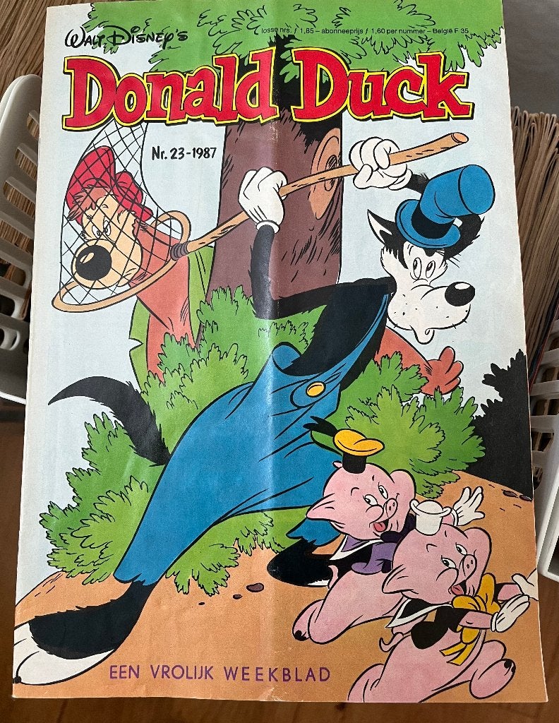 DONALD DUCK. 7 jaargangen (+2 jaargangen EPPO), Boeken, Complete serie of reeks, Ophalen, Gelezen
