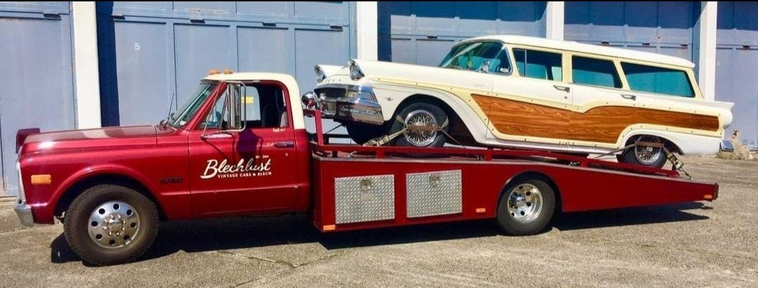 Chevrolet C30 1968 oprijwagen LPG ambulance C10 C20 apk vrij, Auto's, Oldtimers, Particulier, Te koop