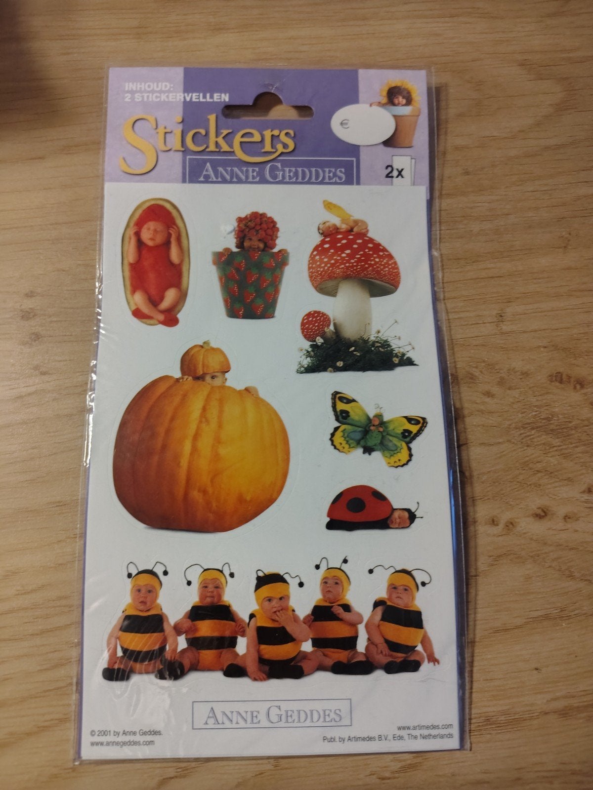 Anne Geddes Stickers, Ophalen of Verzenden, Zo goed als nieuw