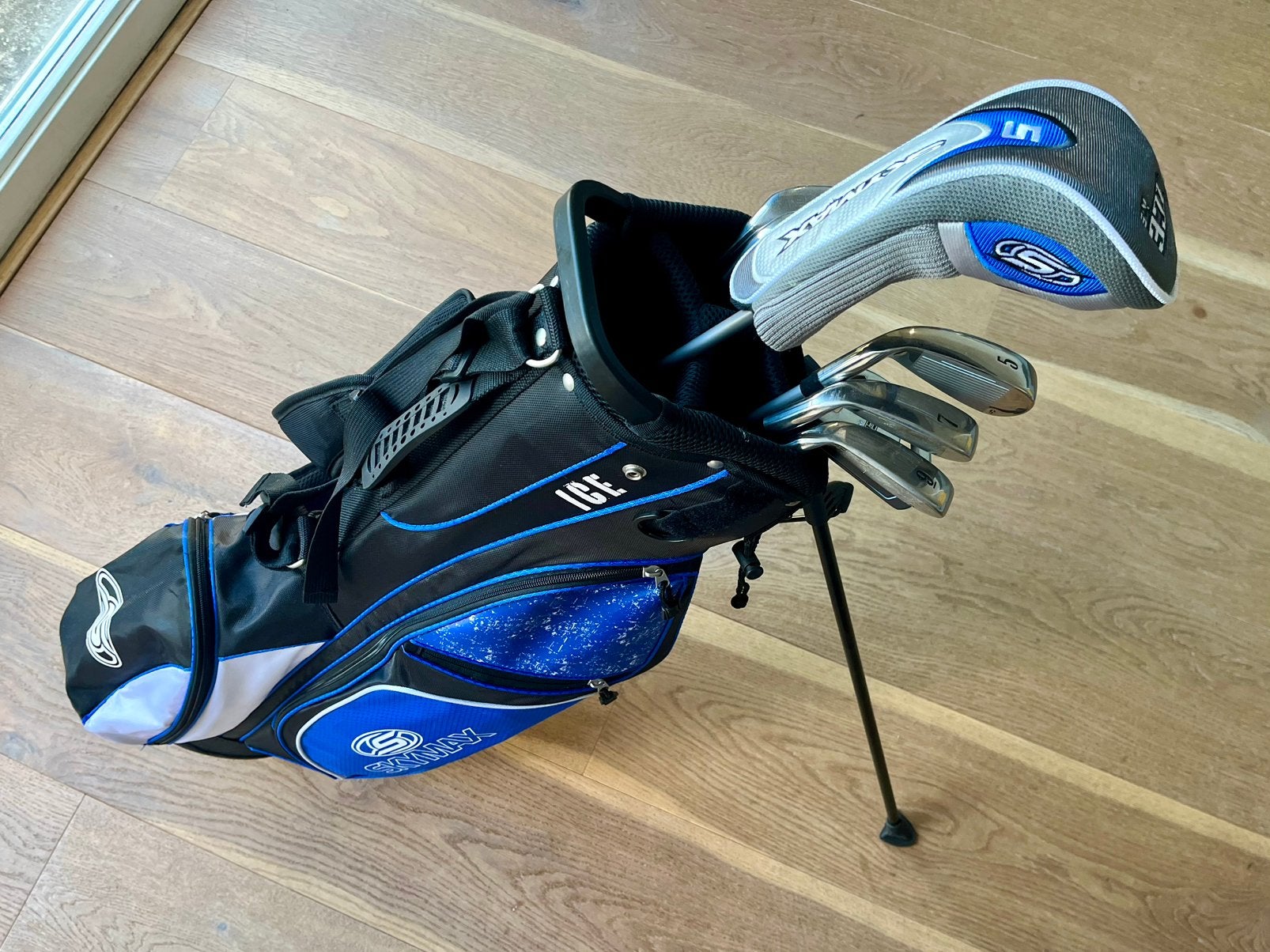 Skymax ICE IX-5, halve golfset, dames, rechtshandig, Ophalen, Zo goed als nieuw, Set