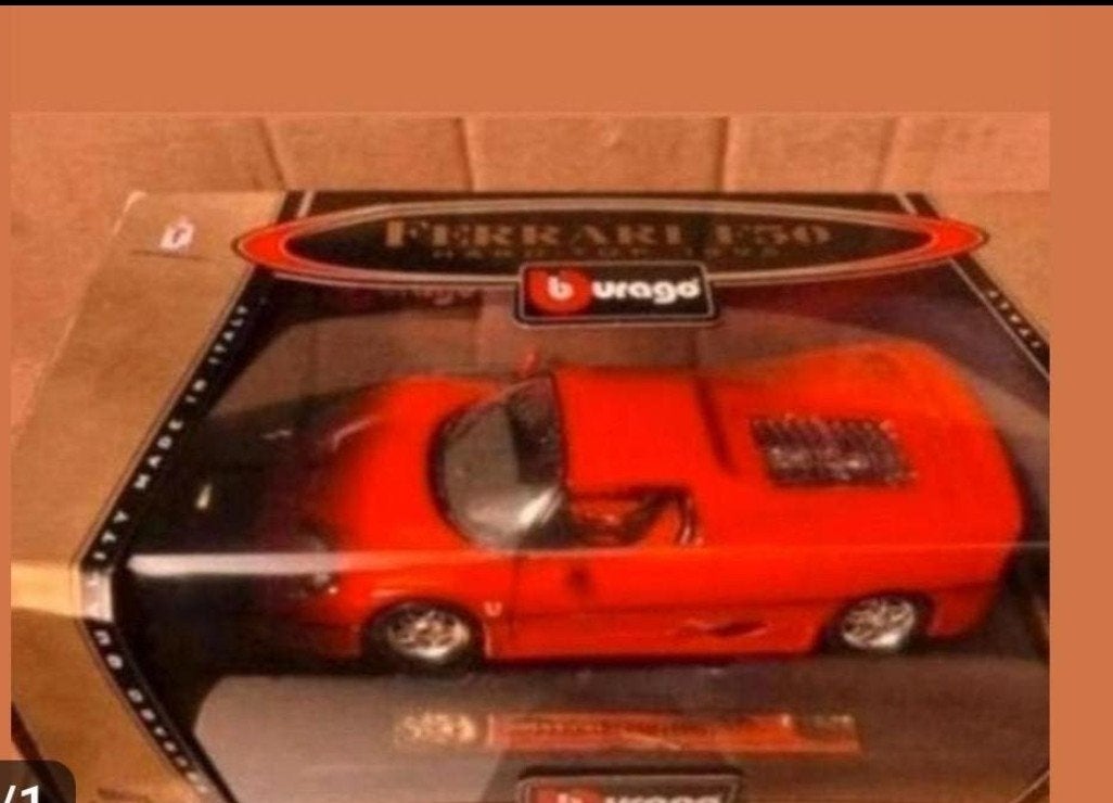 Een hele mooie Ferrari F50 Burago
Haast nooit uit de verpakk, Ophalen of Verzenden, Bburago