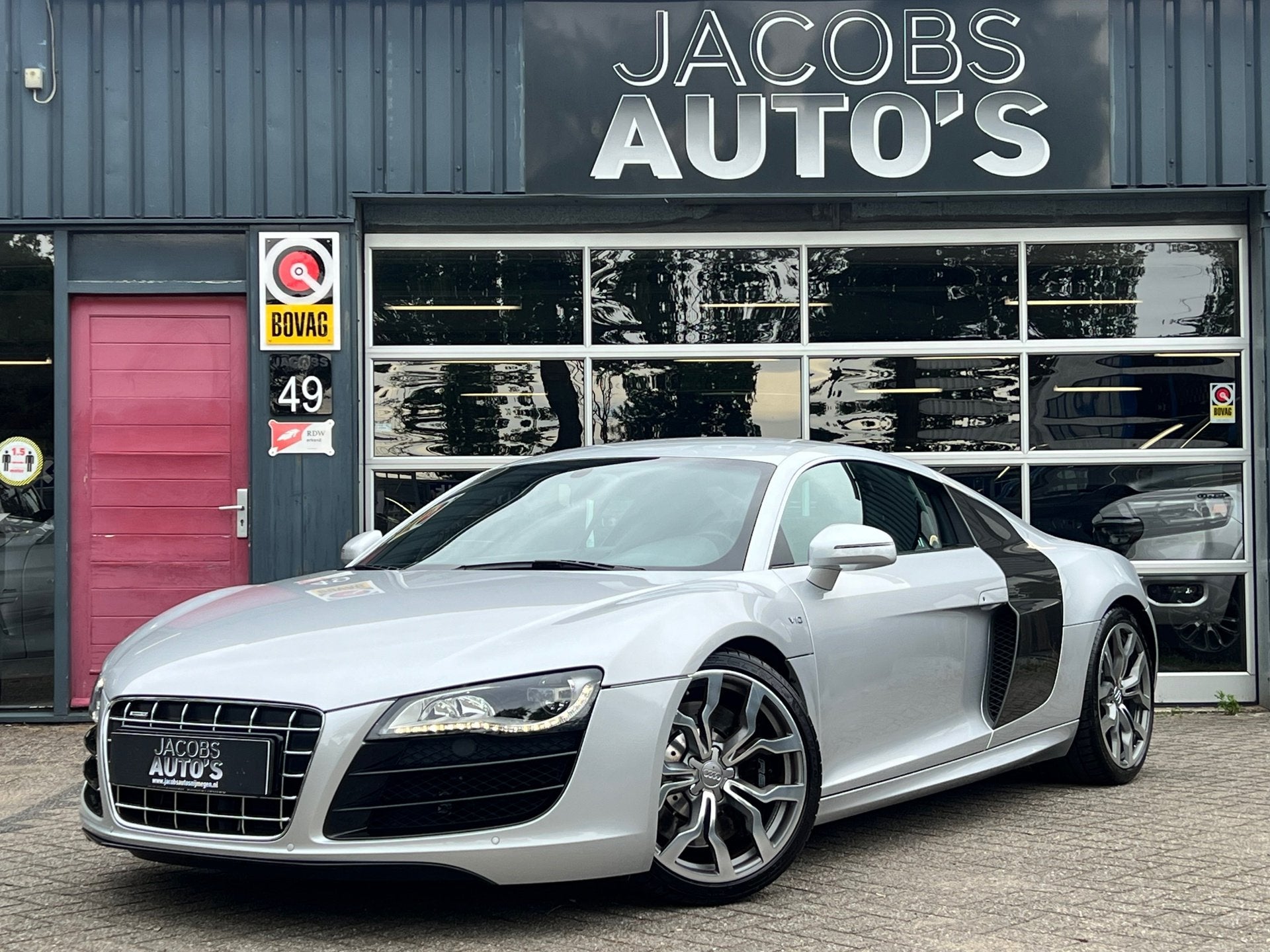 Audi R8 5.2 FSI quattro, Auto's, Audi, Automaat, Gebruikt, Zwart, 5204 cc
