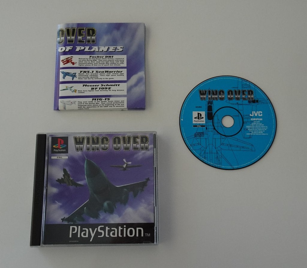 Wing Over voor Sony PlayStation, Spelcomputers en Games, Games | Sony PlayStation 1, 1 speler, Ophalen, Zo goed als nieuw, Vanaf 3 jaar