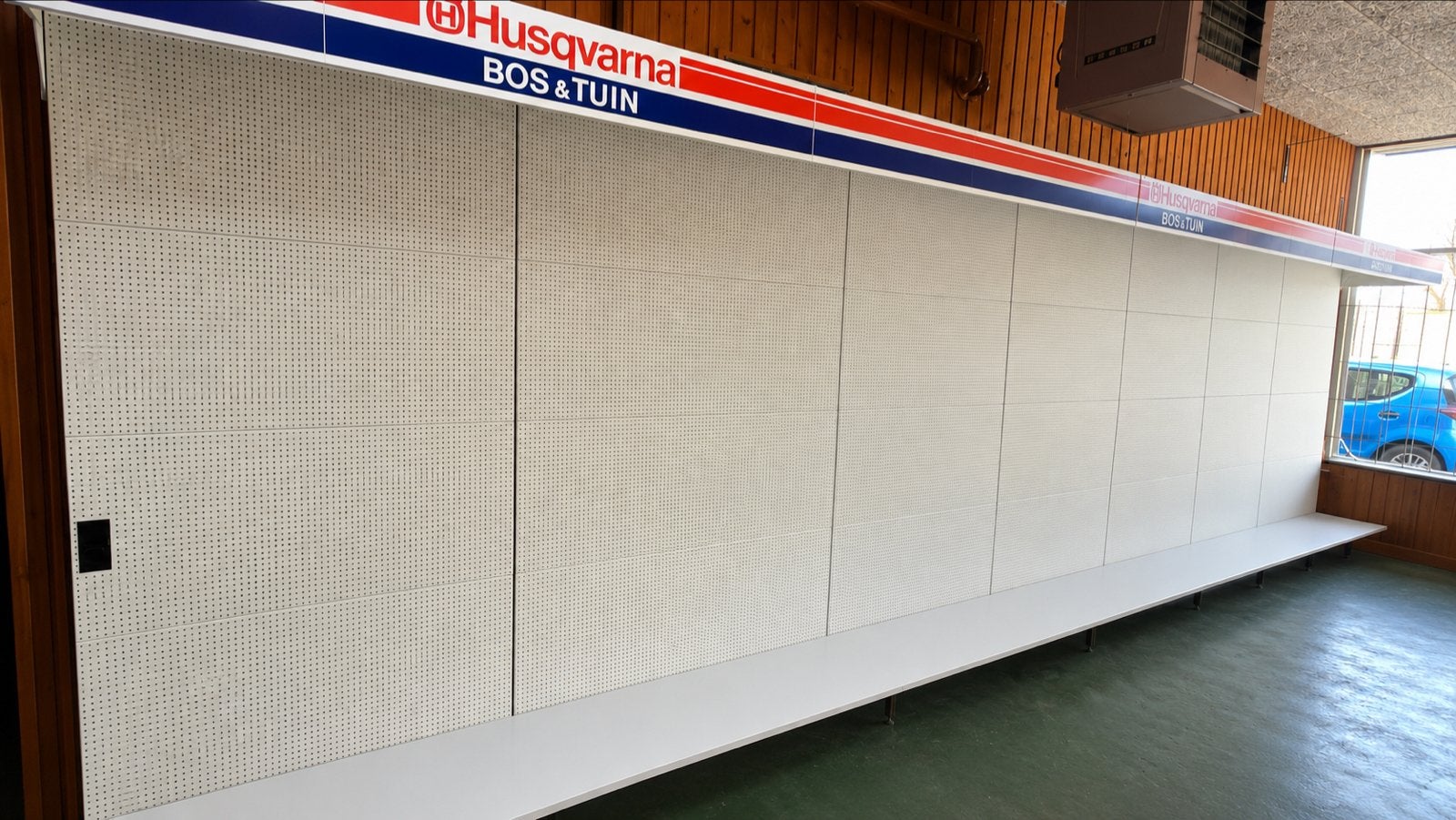 Winkelstellingen en presentatiewanden, Ophalen, Gebruikt, 200 cm of meer, 300 cm of meer