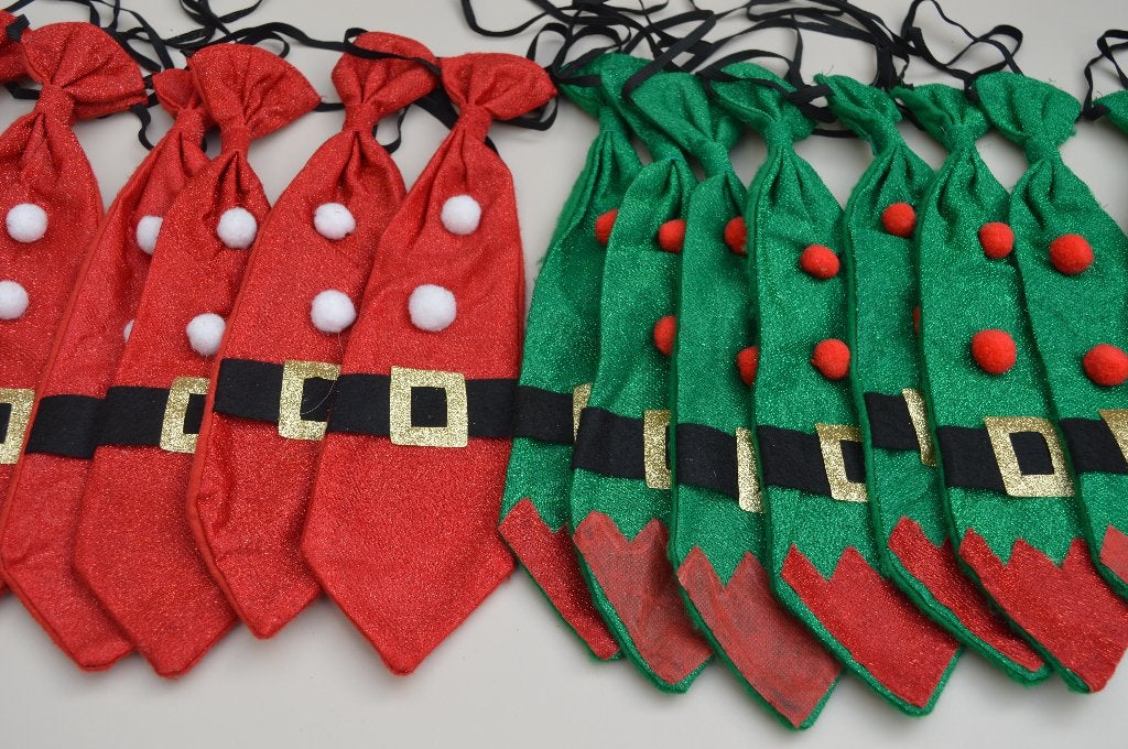 decoratie kerst stropdassen, Ophalen