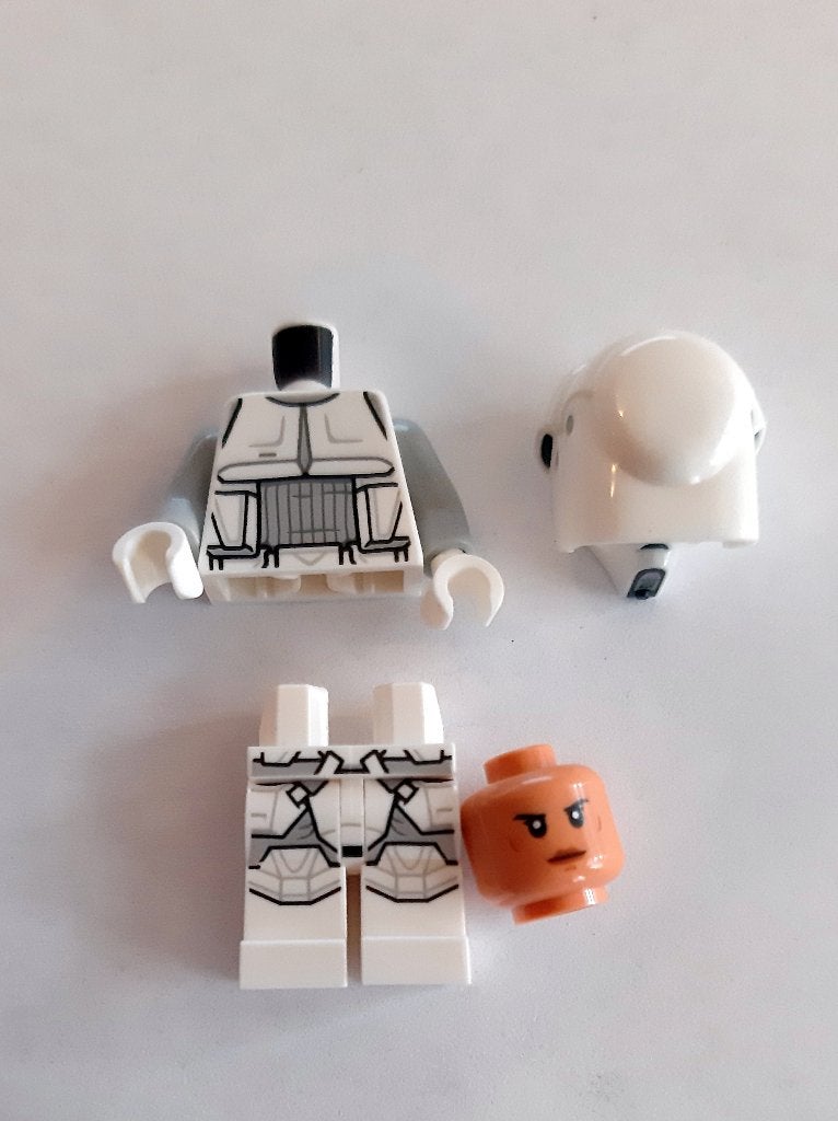 sw1182, Imperial Scout Trooper Hoth, Female, Dual mold NIEUW, Star Wars, Lego, Nieuw, Ophalen of Verzenden