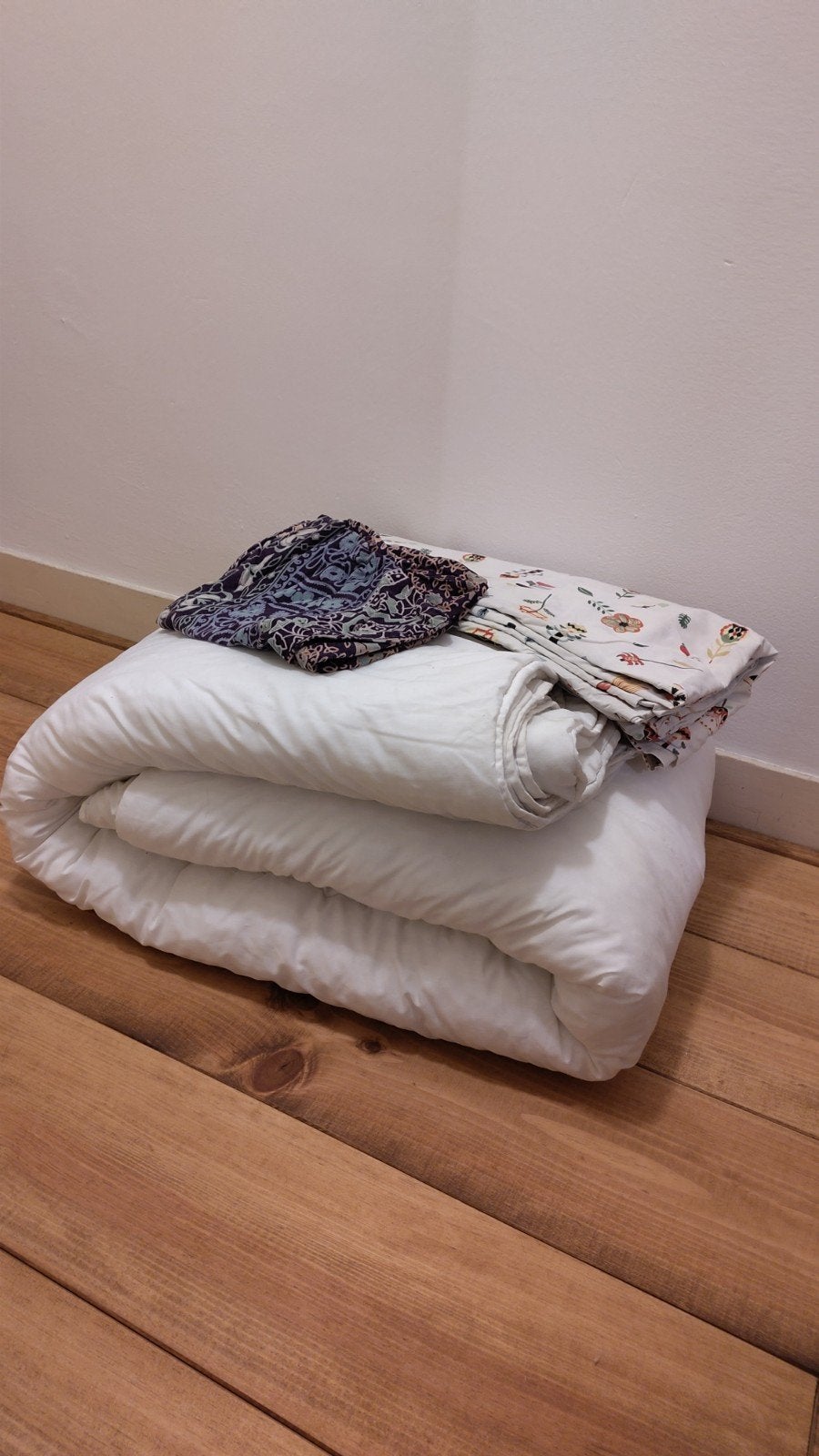 IKEA dekbed, dekbedovertrek, kussensloop, Ophalen, Gebruikt, Eenpersoons, Blauw