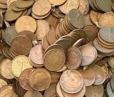ca 147 Nederlandse centen uit 1950 tot en met 1980, Postzegels en Munten, Ophalen of Verzenden, Koningin Juliana, 1 cent, Losse munt