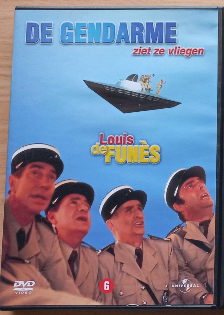 De gendarme ziet ze vliegen - Louis de Funes, Klassieker, Verzenden, Nederlands, Zo goed als nieuw
