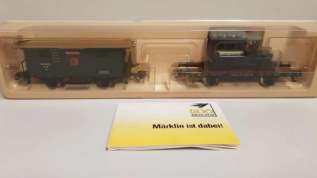 Märklin 4501 bestnr 63-01 500 jaar Duitse Post, Wisselstroom, Ophalen of Verzenden, Märklin, Nieuw