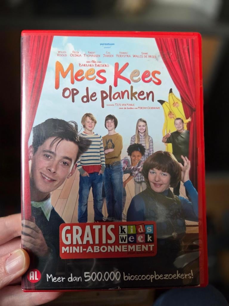 dvd: mees kees op de planken, Cd's en Dvd's, Dvd's | Kinderen en Jeugd, Zo goed als nieuw, Film, Avontuur, Alle leeftijden, Ophalen of Verzenden