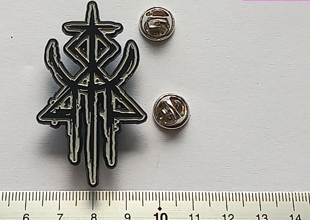 Lorna Shore  vrij mooie shaped pin badge speld n1, Verzenden, Nieuw, Overige typen