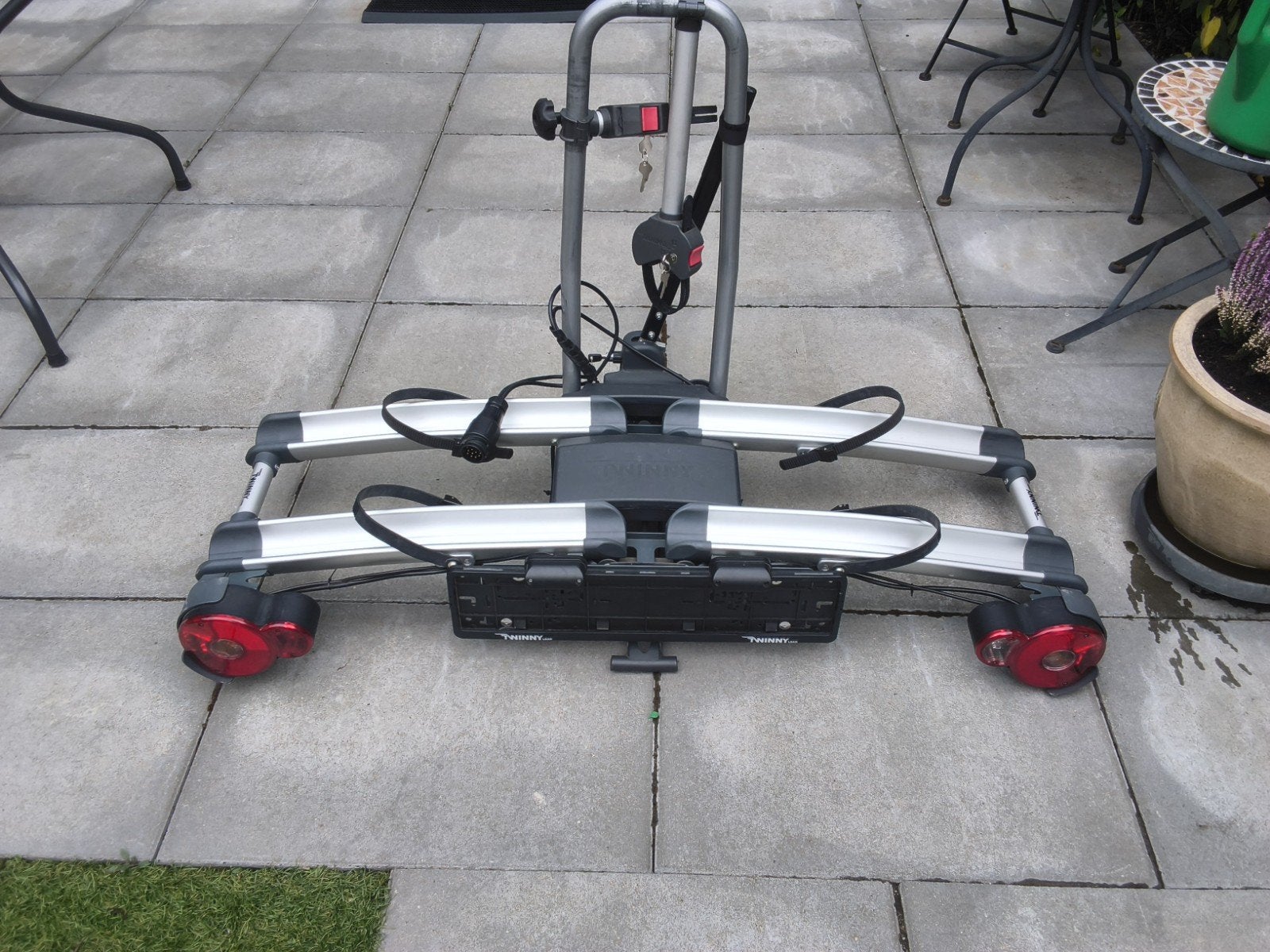 Twinny load fietsendrager met snelkoppeling ook voor E bike, Auto diversen, Ophalen, Trekhaakdrager