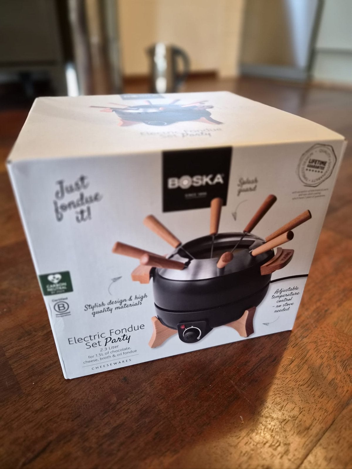 Boska Elektrische Fondue Set Party - Nieuw in doos, Ophalen of Verzenden, Nieuw, Elektrisch, Fondueset