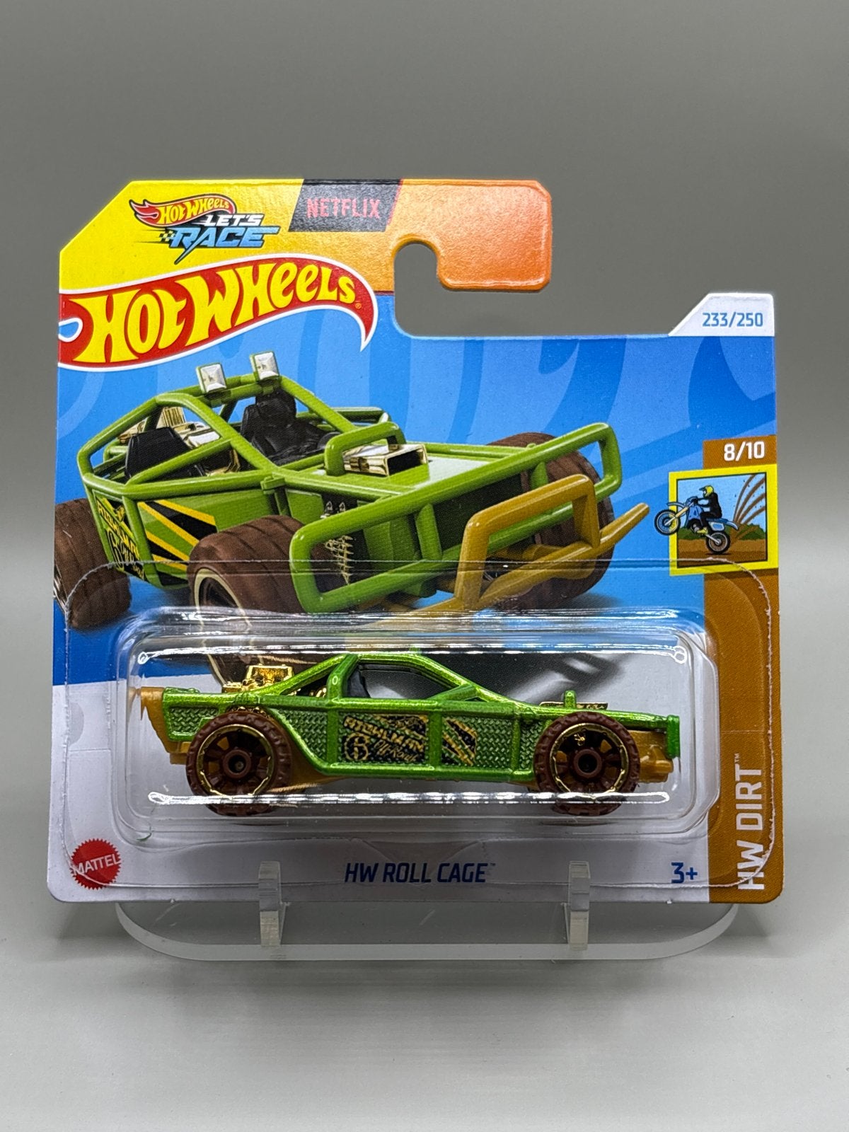Hot Wheels 2024 HW Roll Cage Netflix Let's Race 233/250, Auto, Nieuw, Ophalen of Verzenden, Mattel