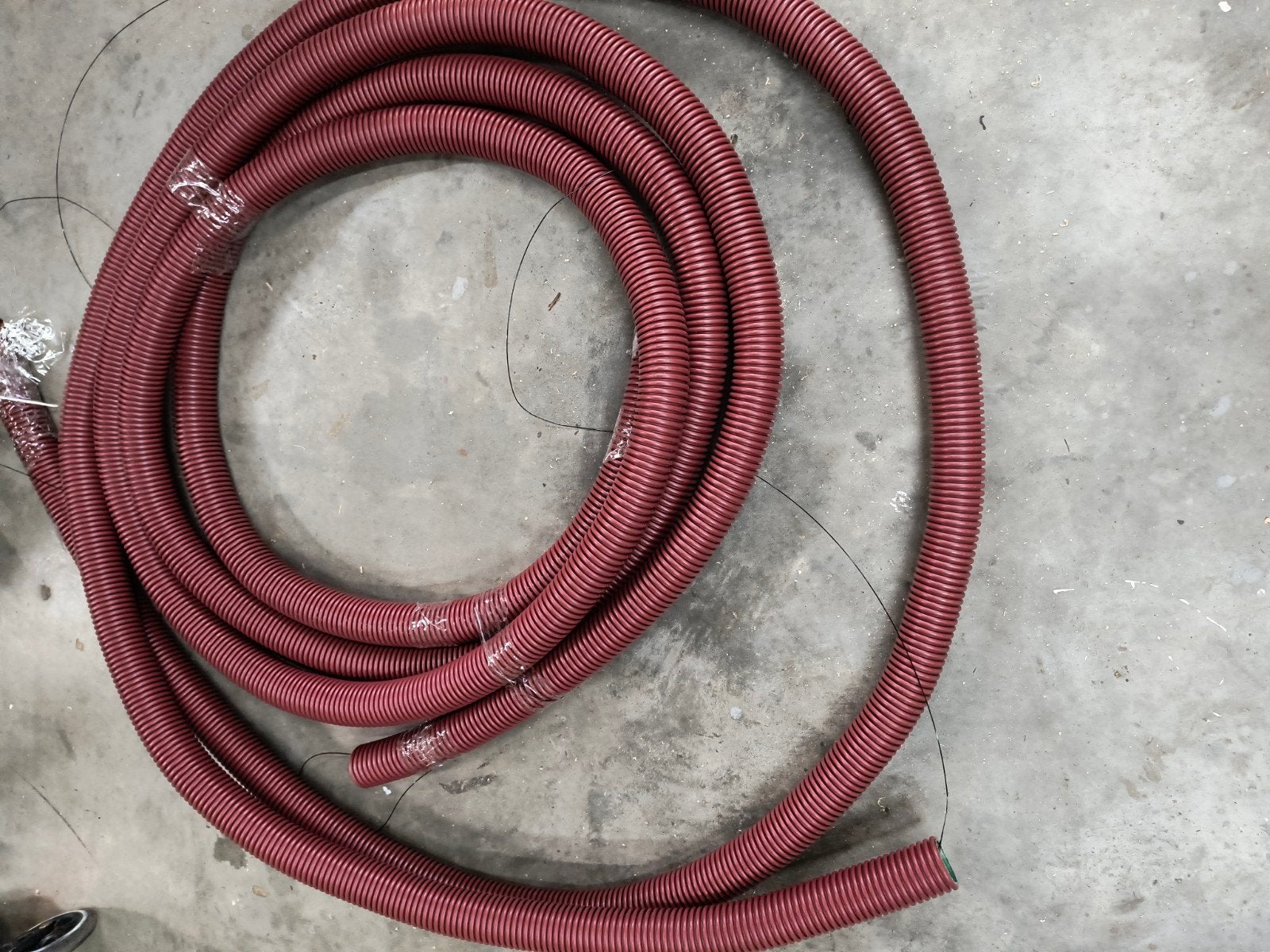 Mantelbuis - Rood 50mm, Ophalen, Nieuw, Overige merken, Kabel of Snoer