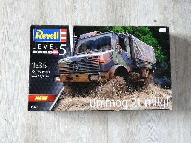 Revell Unimog 2T milg, Ophalen, Nieuw, Truck, 1:32 tot 1:50