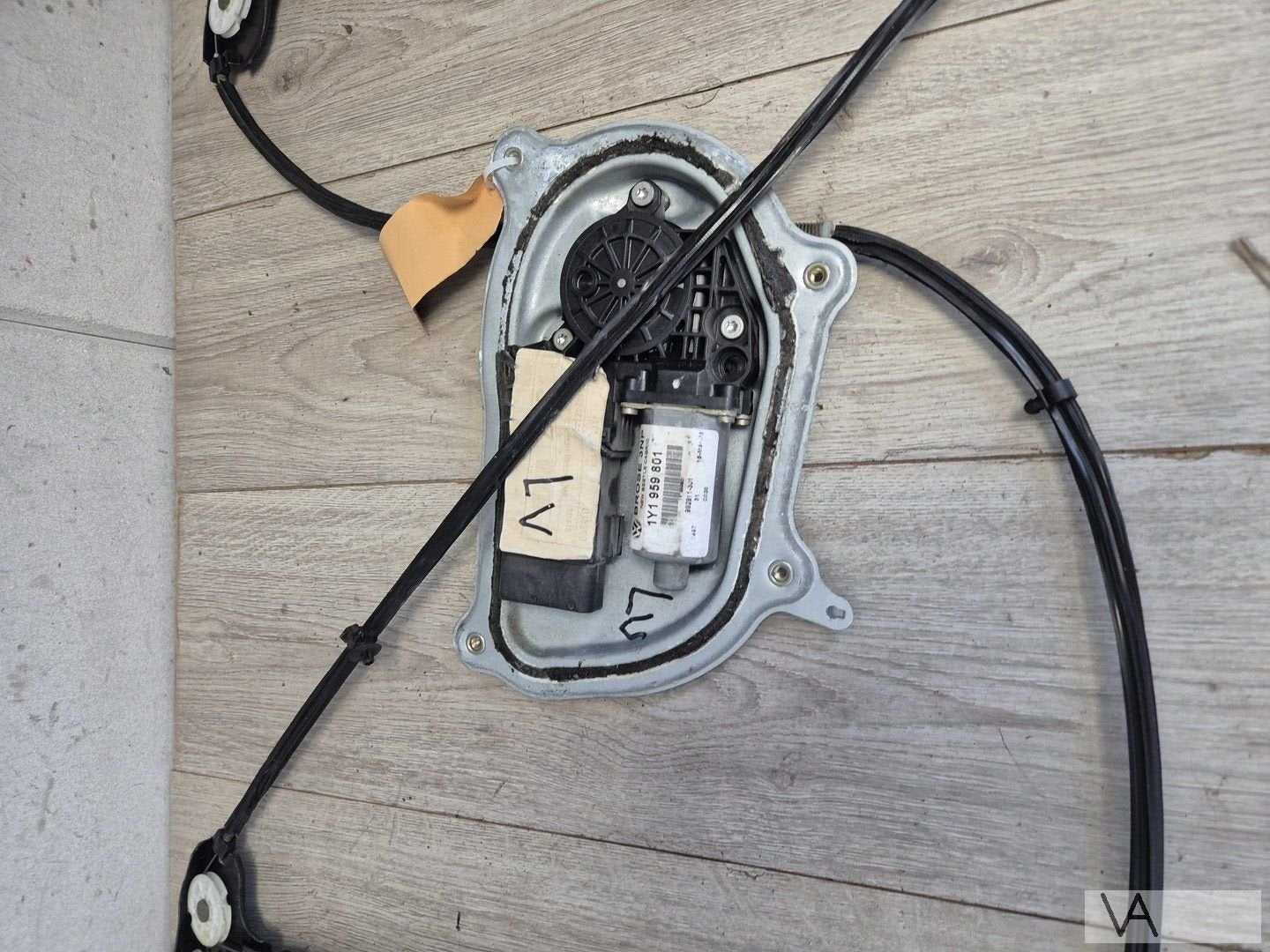 Raammechanisme links voor van VW New Beetle cabriolet €350, Gebruikt, -, Volkswagen, -