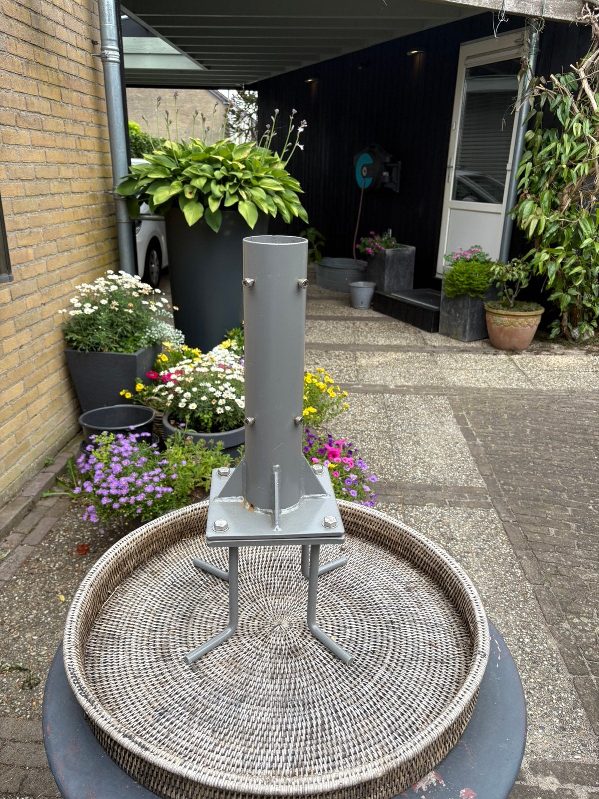 Solero Grondanker voor de Maestro Pro parasol, Tuin en Terras, Ophalen, Nieuw, Minder dan 1 meter, Parasolvoet