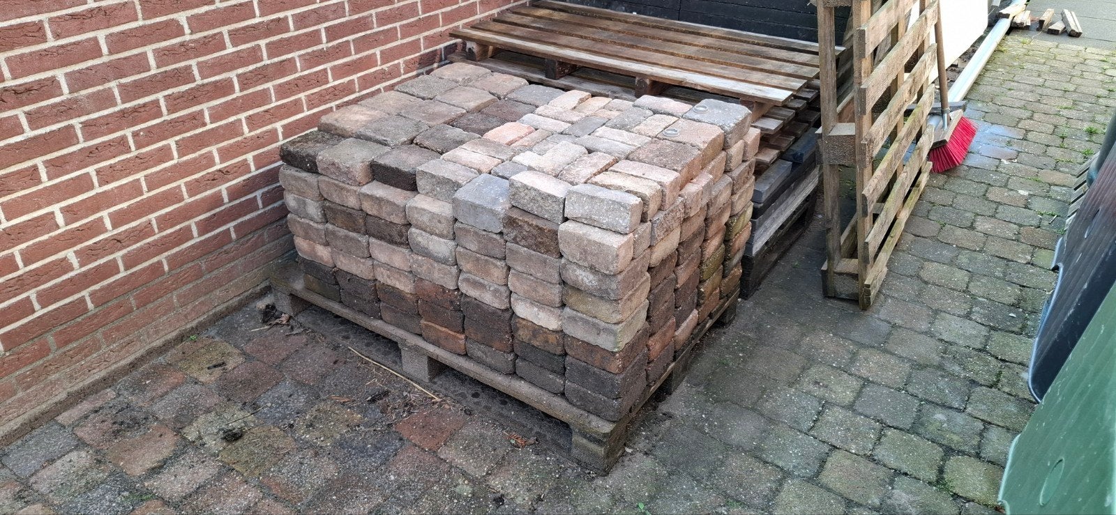 15x15 Trommelstenen (gratis), Minder dan 3 m³, Ophalen