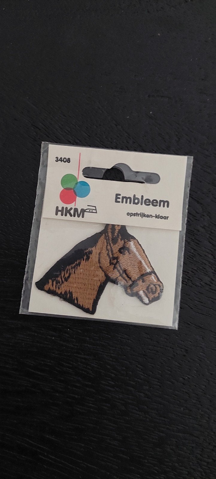 STRIJK EMBLEEM PAARD, Ophalen of Verzenden, Nieuw, Overige applicaties