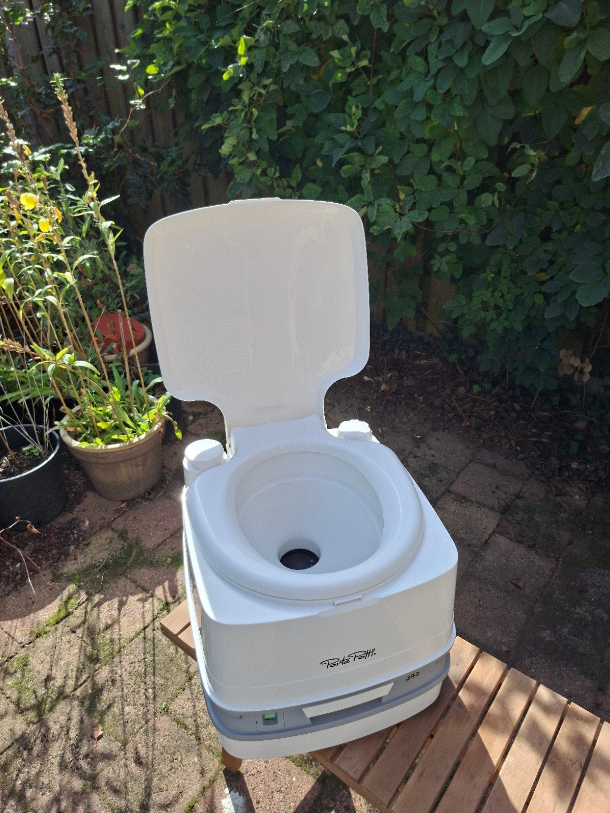 Thetford Porta Potti 345 Draagbaar Toilet, Caravans en Kamperen, Ophalen, Gebruikt