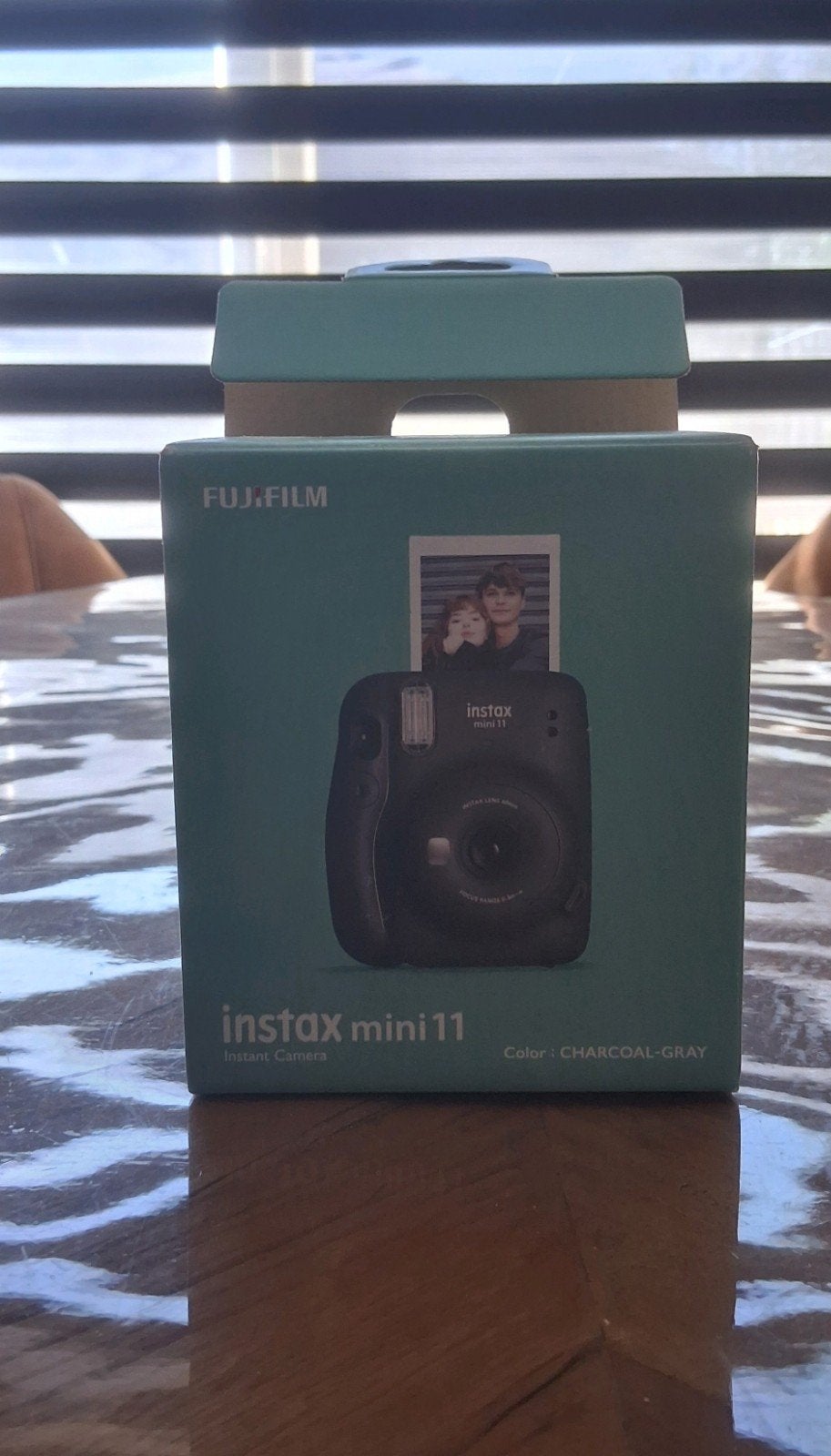 Fujifilm instax mini 11 polaroid camera zwart, Ophalen of Verzenden, Fototoestel