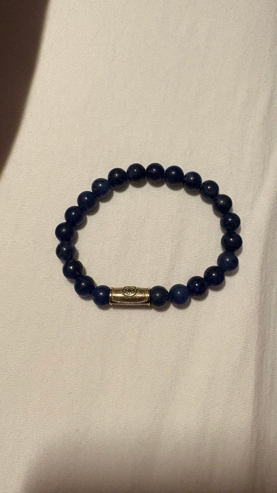 BESCHIKBAAR-Rebel and Rose Armband Blauw met Gouden Sluiting, Sieraden, Tassen en Uiterlijk, Armbanden, ., Zo goed als nieuw, .