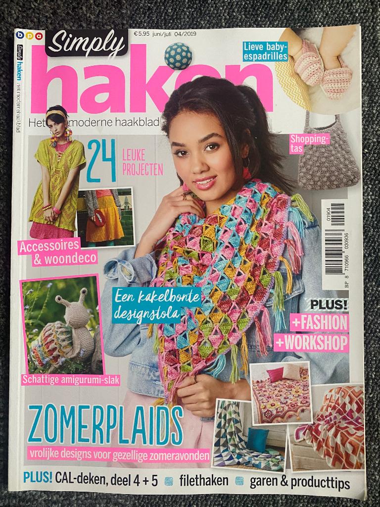 Simply haken magazine's, Ophalen, Zo goed als nieuw, Breien of Haken, Patroon of Boek